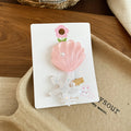 Glitter Resin Shell And Starfish Duck Bill Clip Sets view 6