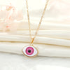Gold Magenta Eye