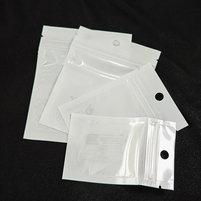 Four Size Frosted Self Sealing Jewelry Packaging Bags