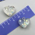 Clear Heart and Star Glossy Charms with 29 Listed Options view 9