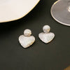 Silver Ribbed Hearts