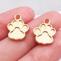 Zinc Alloy Pet Dog Paw Dog Bowl Heart Letter Charm Pendant for Earrings and Necklaces