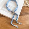 Blue Silver Knot