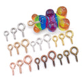 Metallic Screw Eye Jewelry Findings with 32 Listed Options view 1