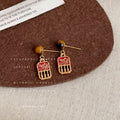Chinese Fortune Theme Drop Stud Earrings Eleven Styles Mix view 10