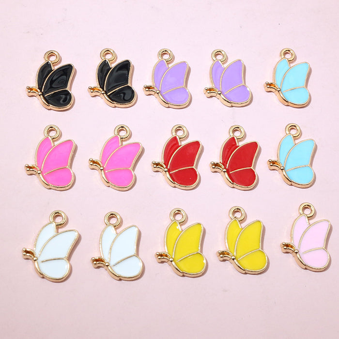 Colorful Swan Charms In 9 Styles For Jewelry Making