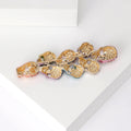 Colorful Crystal Skull Cluster Brooch Decorative Metal Pin view 3