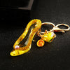 Solid-Yellow Crystal-Heel