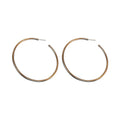 Mixed Gold Silver And White Hoop Earrings Nine Styles view 5