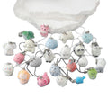 Flocked Mini Animal Phone Strap Charms Lobster 23 Styles view 5