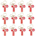Message Tag Charm Keychains Featuring Message Tag Across 23 Pictured Variations view 5