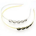 Five Setting Cabochon Headband Bases in Two Metal Finishes view 5
