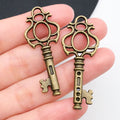 Gold-Tone Heart Metal Charms with 38 Listed Options view 7