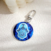 Blue Porcelain Hamsa