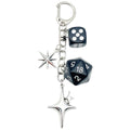 Dice Charm Keychains in 13 Pictured Variations for Bags and Keys view 5