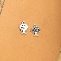 Mini Tree Of Life Charm Metal Jewelry Making Component In 3 Finishes view 6