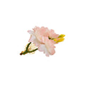 Pink Fabric Flower Blossom Duckbill Hair Clip Styles view 5