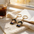 Enamel Grad Cap Student Portrait Keychain Boy or Girl view 4