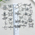 Metallic Butterfly and Bee Metal Charms with 29 Listed Options view 2