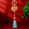Sky-Blue Fu-Lion-Tassel