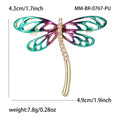 Enamel Dragonfly Brooch Decorative Metal Pin For Jackets And Lapels view 7