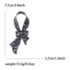 Blue Black Bow