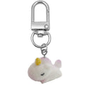 Eight Flocked Resin Dog Rabbit and Animal Clasp Keychain Designs view 5