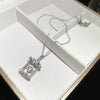 Silver Open Square