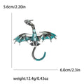 Winged Pterosaur Brooch in Six Enamel and Crystal Colorways view 8