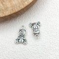 Antique Silver Bear Metal Charms with 11 Listed Options view 9