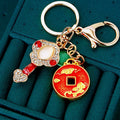 Chinese Ruyi and Abacus Charm Keychains in Seventeen Distinct Designs view 2
