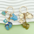 Baby Shower Charm Keychains in 14 Pictured Variations for Bags and Keys view 2