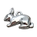 Antique Silver Rabbit Metal Charms with 27 Listed Options view 11