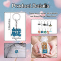 Jesus Faith Acrylic Phrase Keychains Ten Style Mix view 4