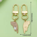 Cat Charm Keychains Featuring Cat Across 24 Pictured Variations view 9
