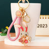 Pink-Fortune Pink-Flower-Rabbit