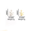 Pearl Starfish Alloy Charm Pendants in Gold and Silver Tones view 5