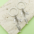 Cat Charm Keychains Featuring Dog Across 51 Pictured Variations view 3