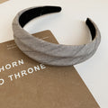 Herringbone Fabric Scrunchie And Headband 2 Styles view 7