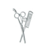 Silver Barber Tools