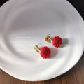 Red Festive Stud And Drop Earrings Four Style Assortment view 7