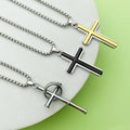 Cross and Angel Charms and Pendants in 7 Pictured Variations view 4