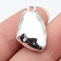 Hammered Organic Pendant Charms in Three Shapes for Jewelry Making view 1