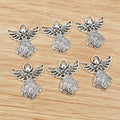 Angel Charms With Detailed Wings In 1 Style For Jewelry Making view 2