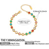 TXE138 Multicolor-Gold Bracelet