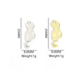 Colorful Enamel Cat Silhouette Charms in Eight Colors view 2