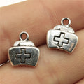 Medical Bag Cross Charms in 1 Metal Finish for Jewelry Making view 1