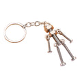 Metal Screw Robot Keychain with Articulated Arms and Legs view 5