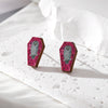 Magenta Owl Coffin