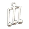 Antique Silver Musical Instrument Metal Charms with 26 Listed Options view 10